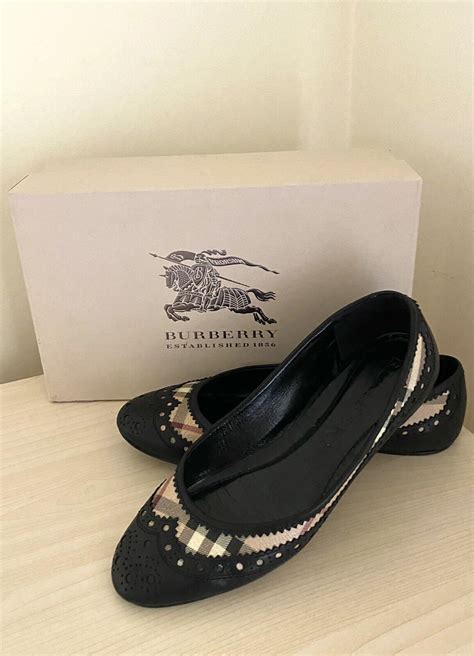 burberry flat shoes ebay|burberry flats women.